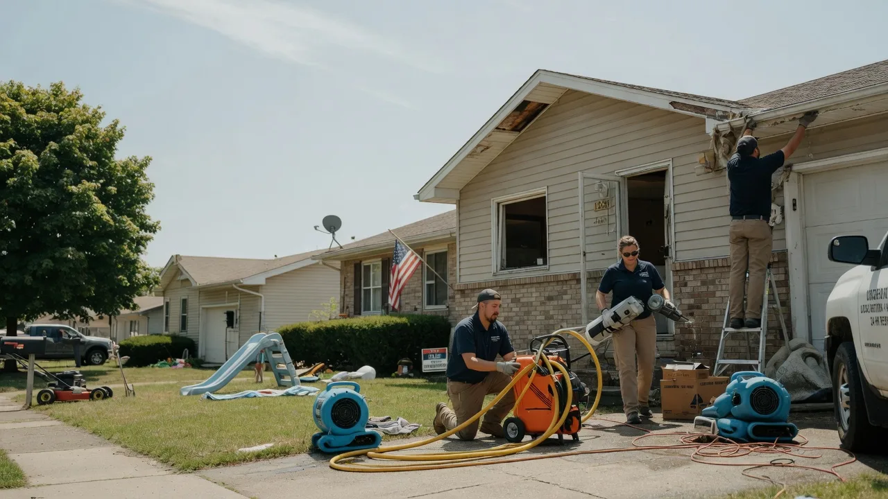 Water Damage Restoration in Jamestown, LA near me